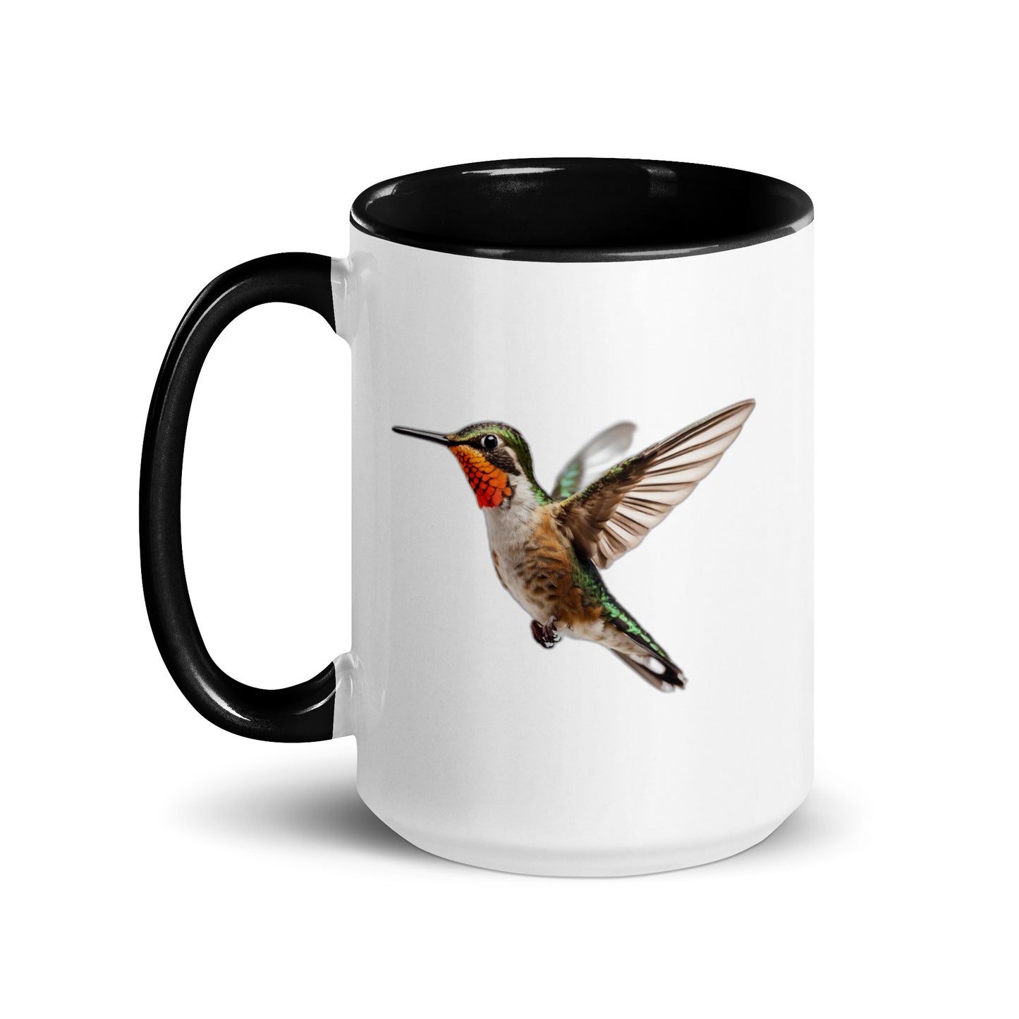 Vibrant Hummingbird Mug: Small Hearts, Big Love