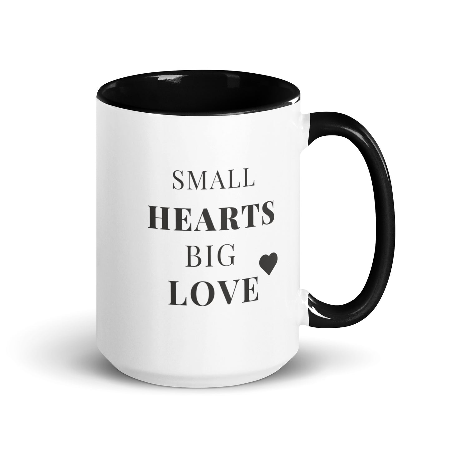 Beautiful Design Hummingbird Mug with Colour Inside Capturing the True Essence: Small Hearts, Big Love