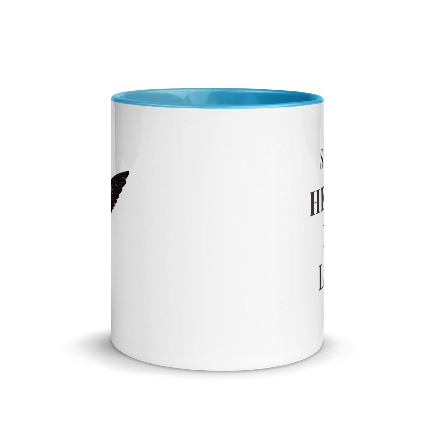 Beautiful Design Hummingbird Mug with Colour Inside Capturing the True Essence: Small Hearts, Big Love