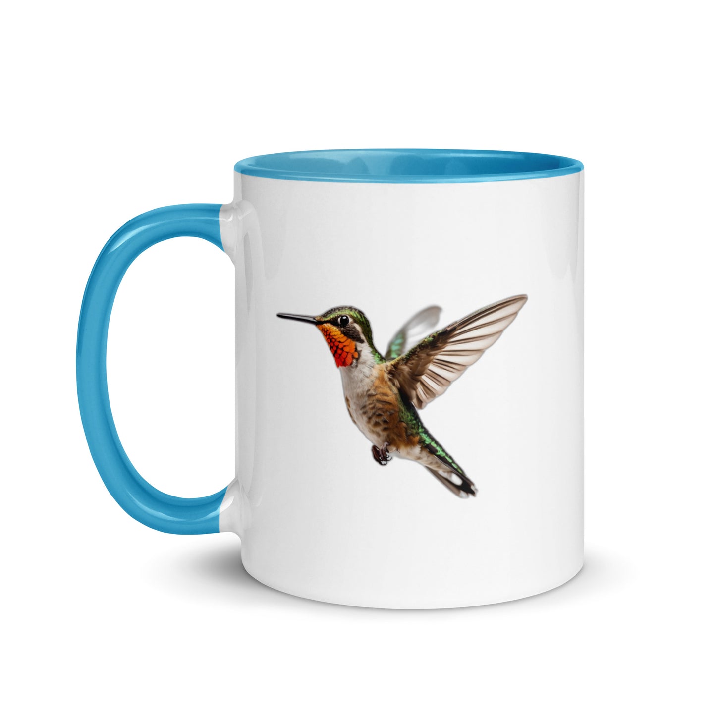 Vibrant Hummingbird Mug: Small Hearts, Big Love