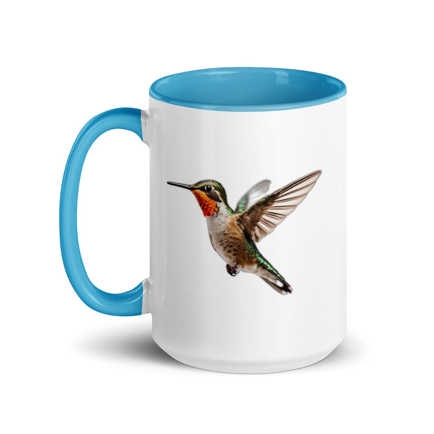 Vibrant Hummingbird Mug: Small Hearts, Big Love