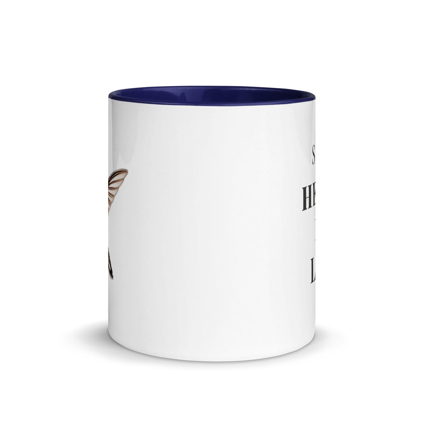 Vibrant Hummingbird Mug: Small Hearts, Big Love