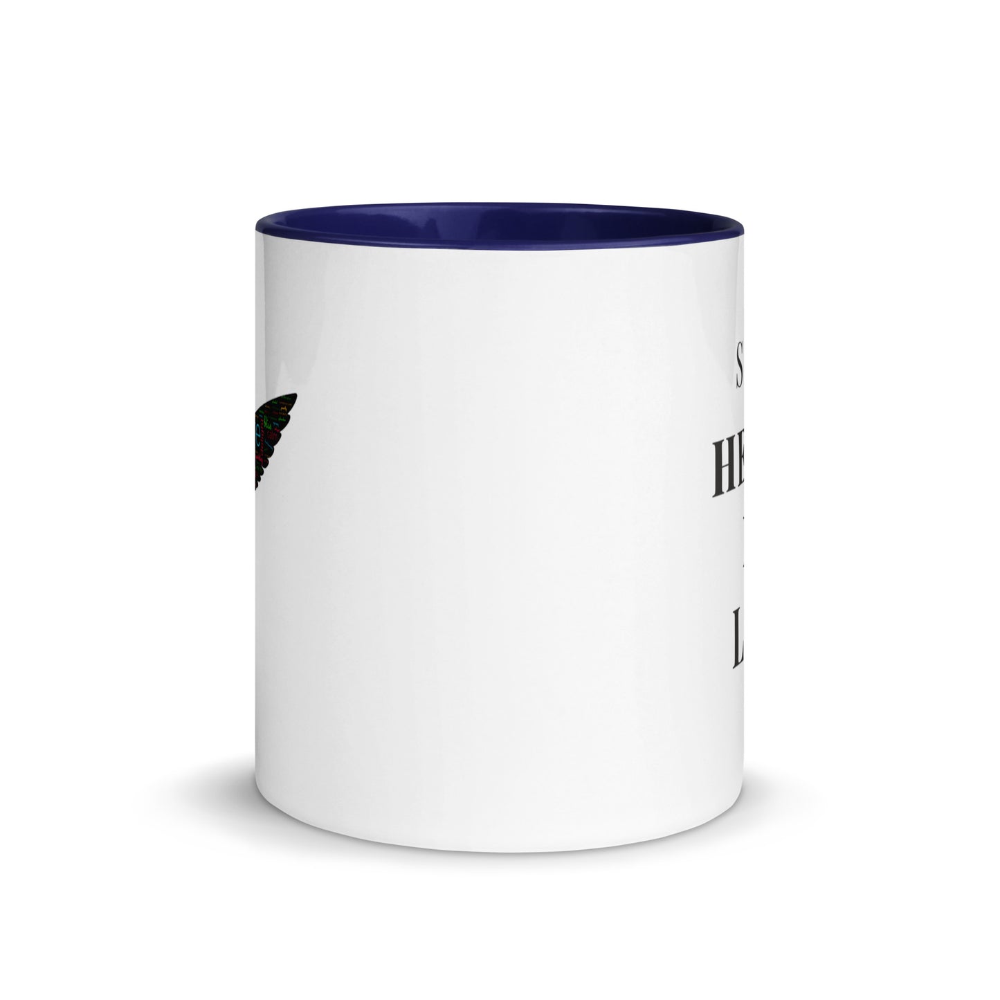 Beautiful Design Hummingbird Mug with Colour Inside Capturing the True Essence: Small Hearts, Big Love