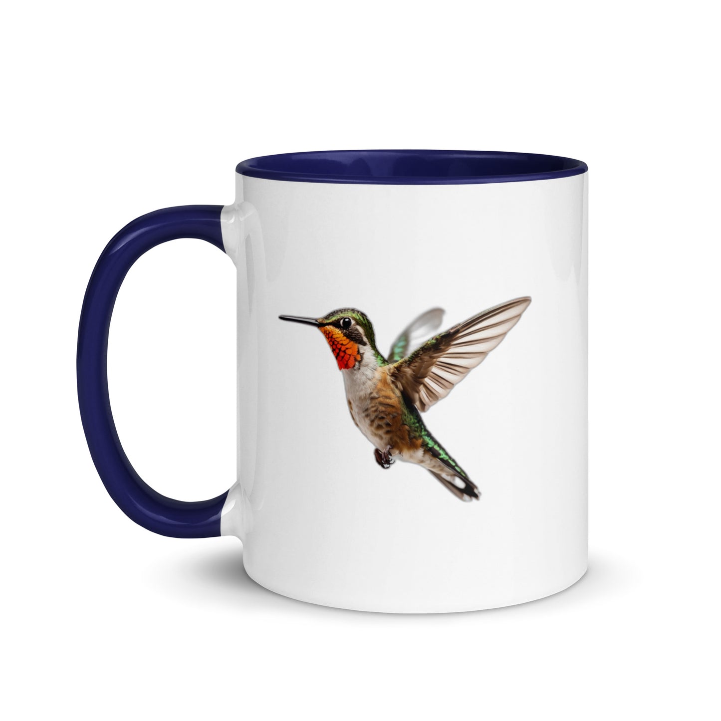 Vibrant Hummingbird Mug: Small Hearts, Big Love