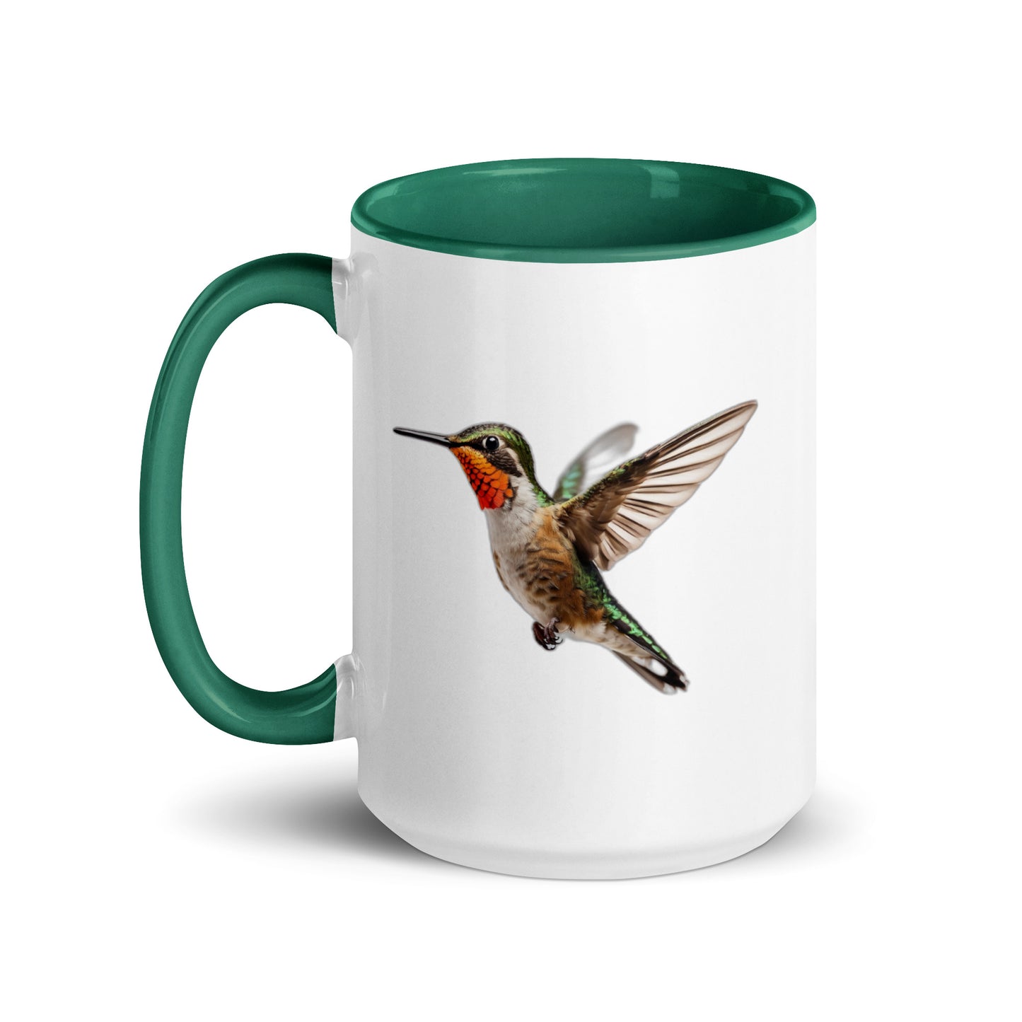 Vibrant Hummingbird Mug: Small Hearts, Big Love