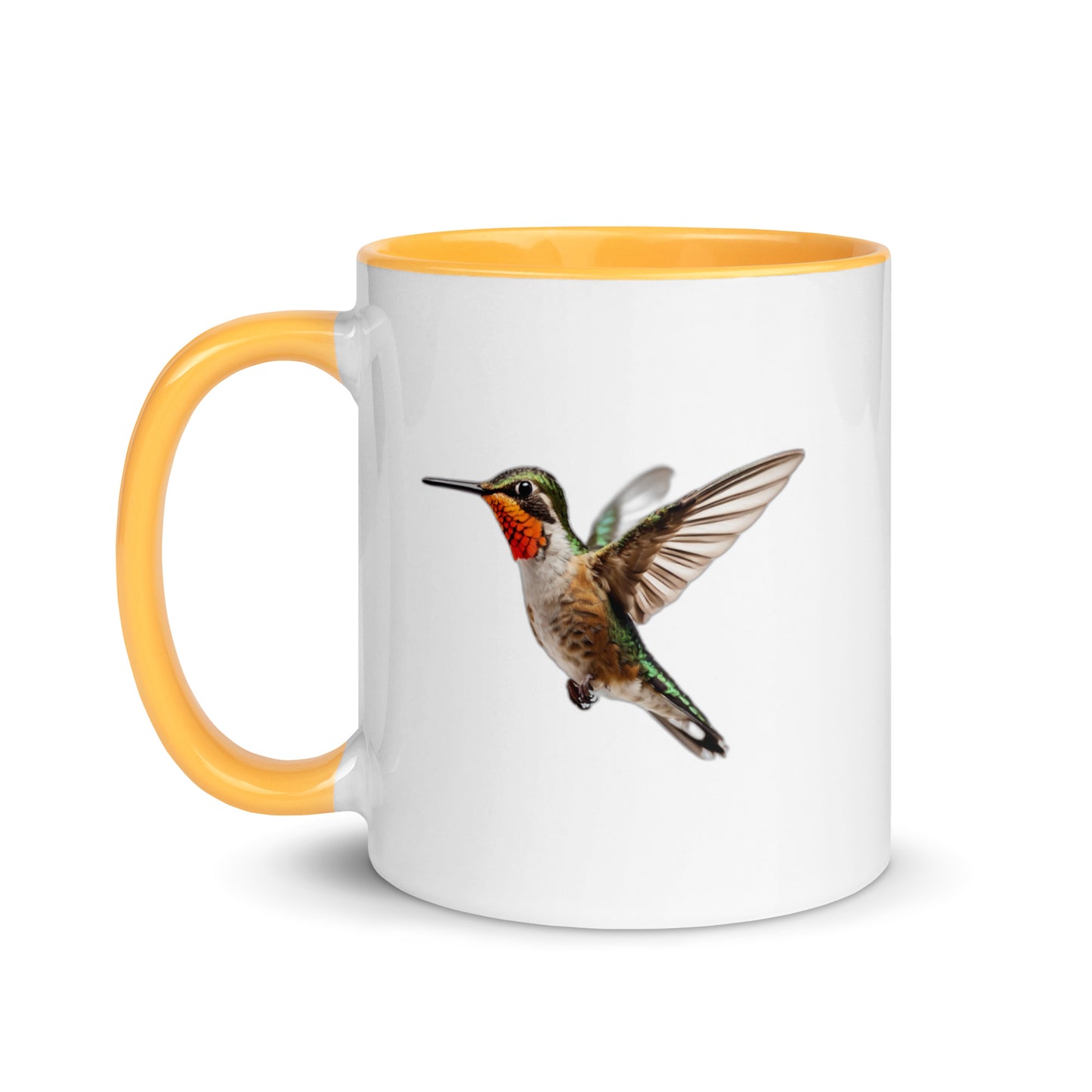 Vibrant Hummingbird Mug: Small Hearts, Big Love