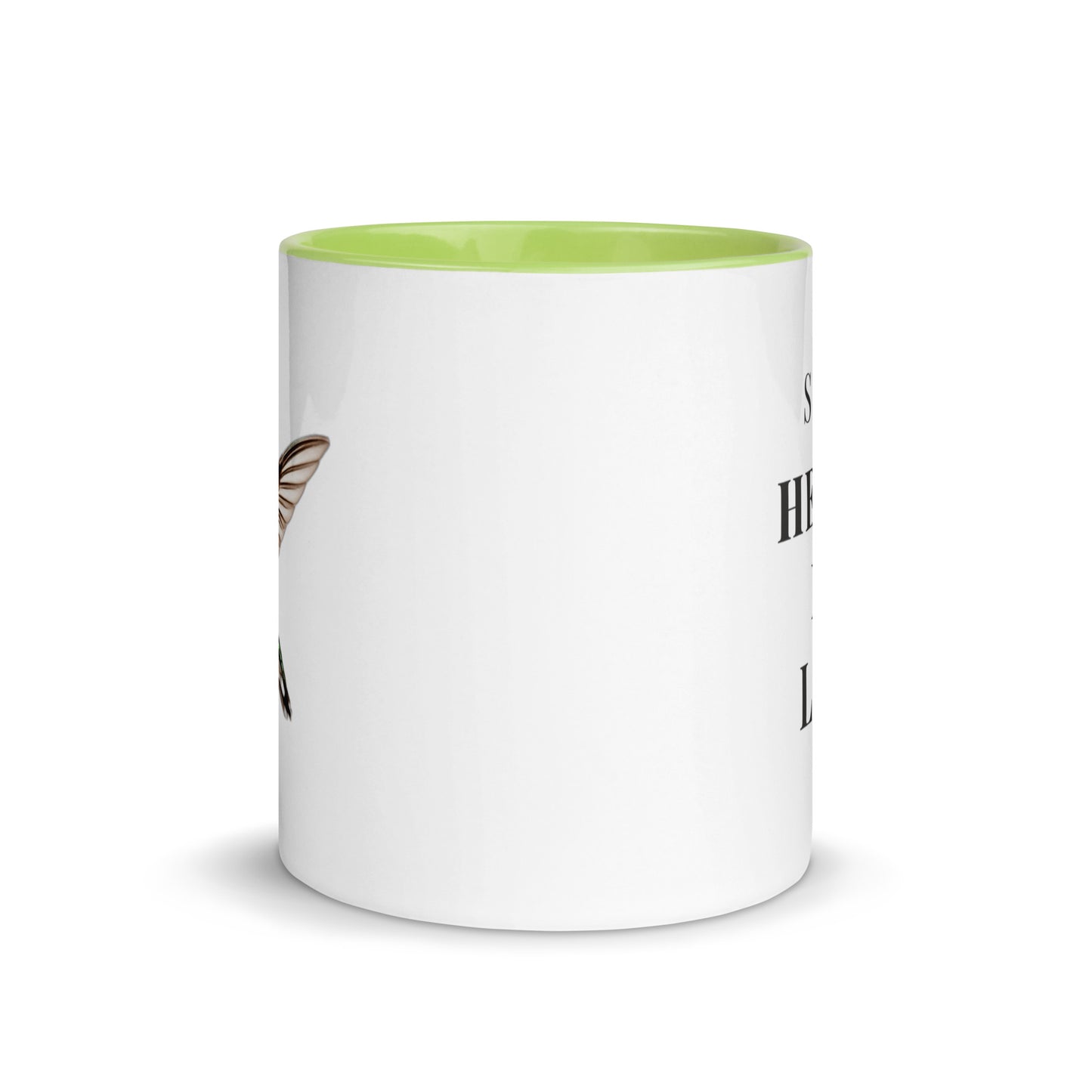 Vibrant Hummingbird Mug: Small Hearts, Big Love