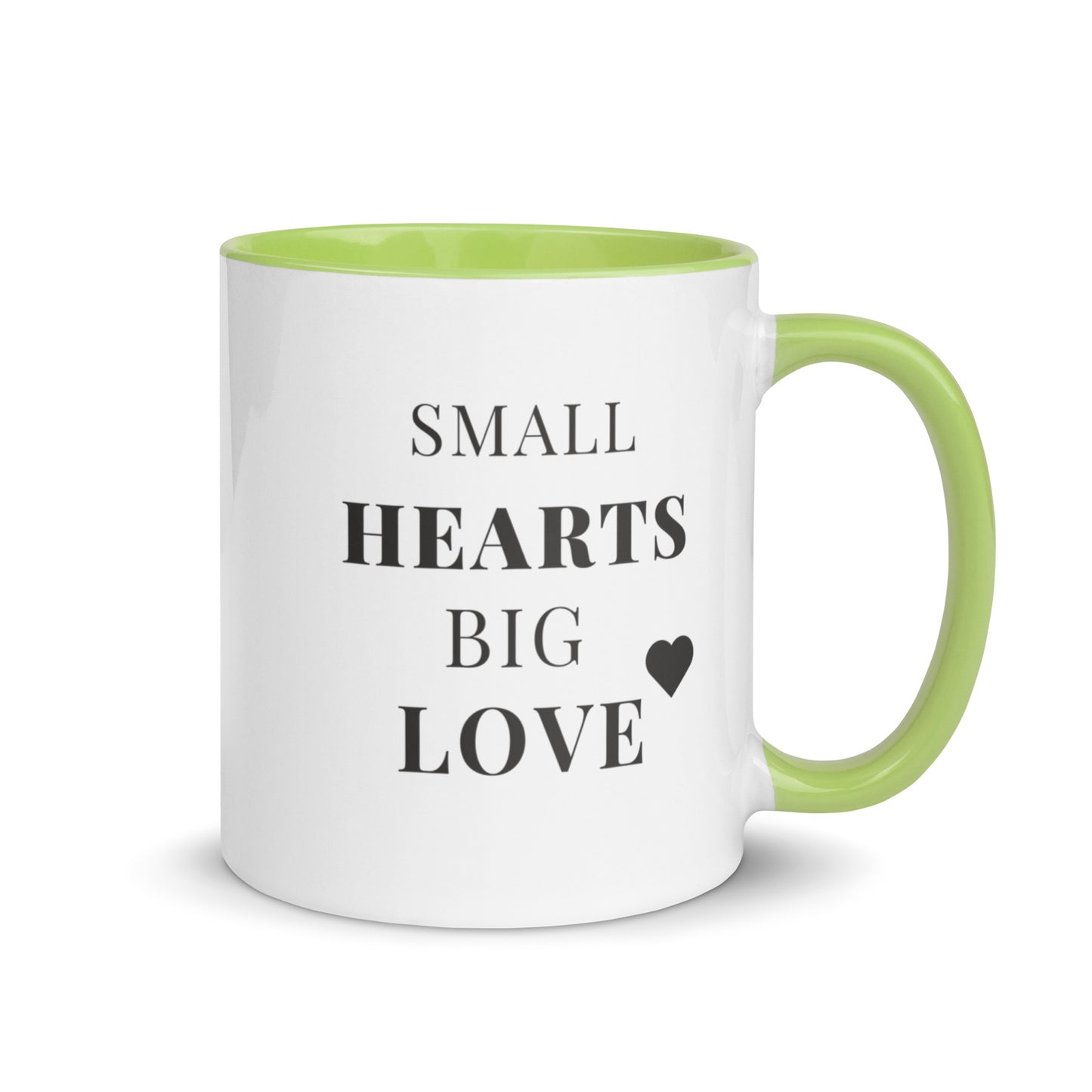 Beautiful Design Hummingbird Mug with Colour Inside Capturing the True Essence: Small Hearts, Big Love