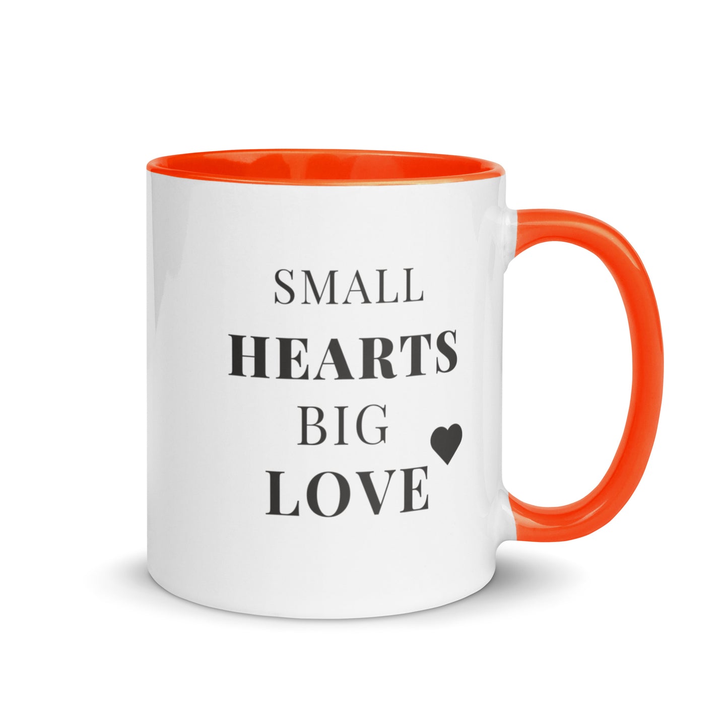 Beautiful Design Hummingbird Mug with Colour Inside Capturing the True Essence: Small Hearts, Big Love