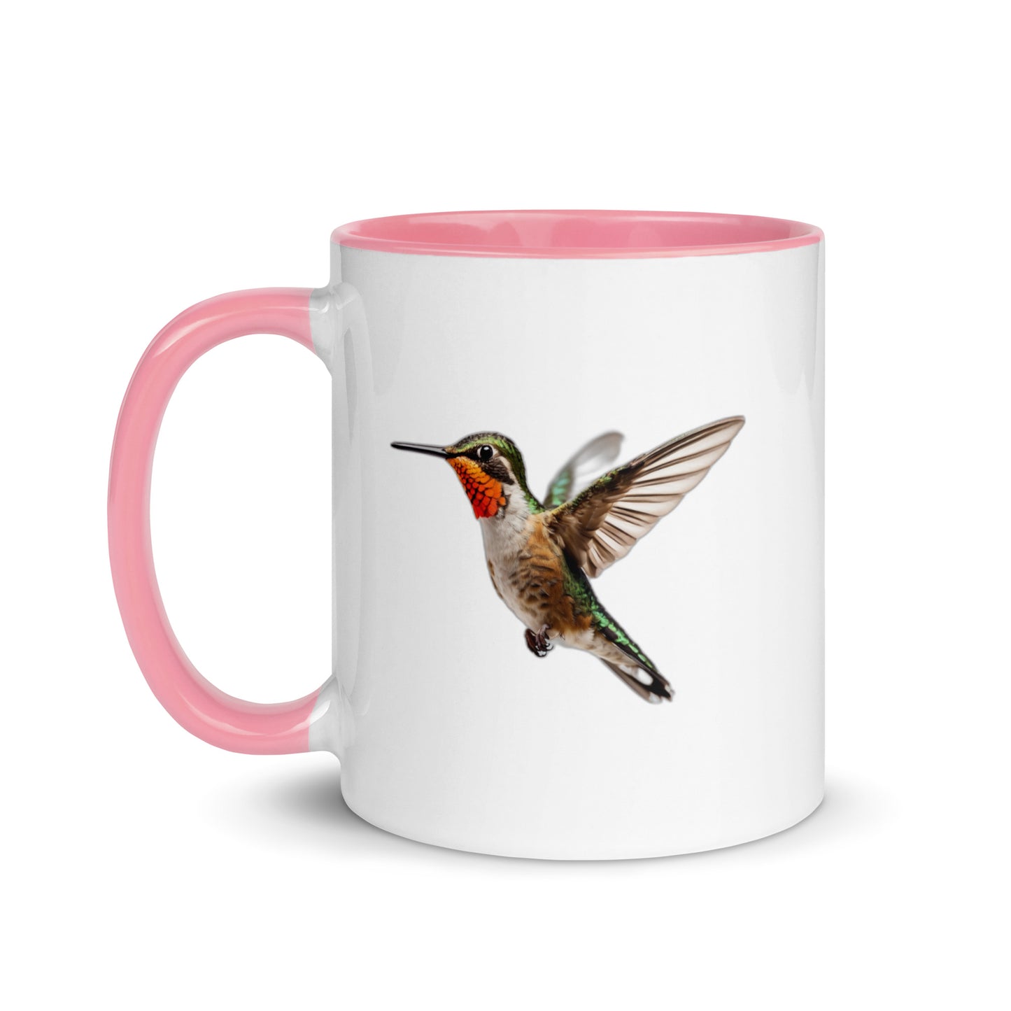 Vibrant Hummingbird Mug: Small Hearts, Big Love