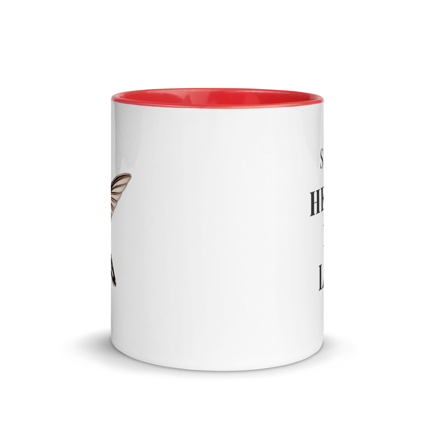 Vibrant Hummingbird Mug: Small Hearts, Big Love