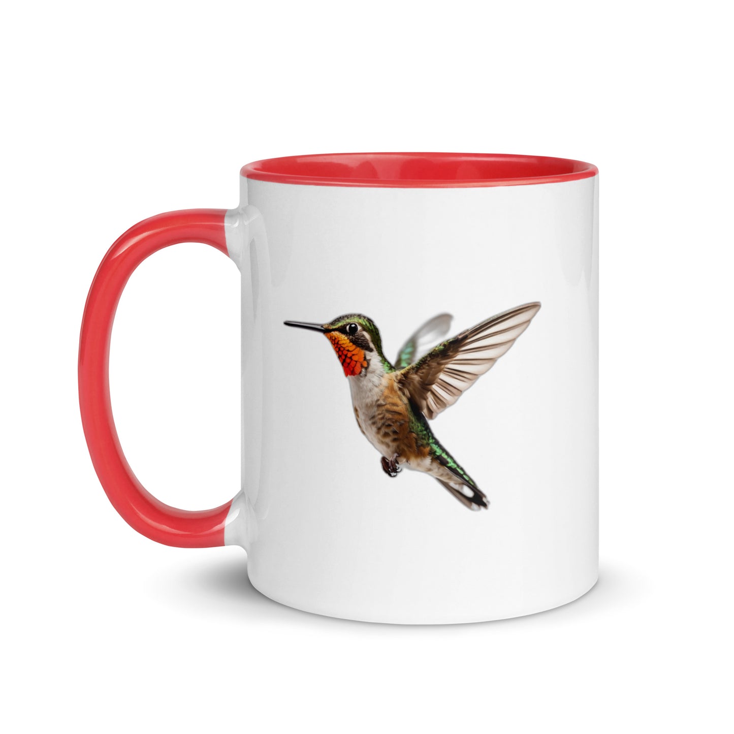 Vibrant Hummingbird Mug: Small Hearts, Big Love