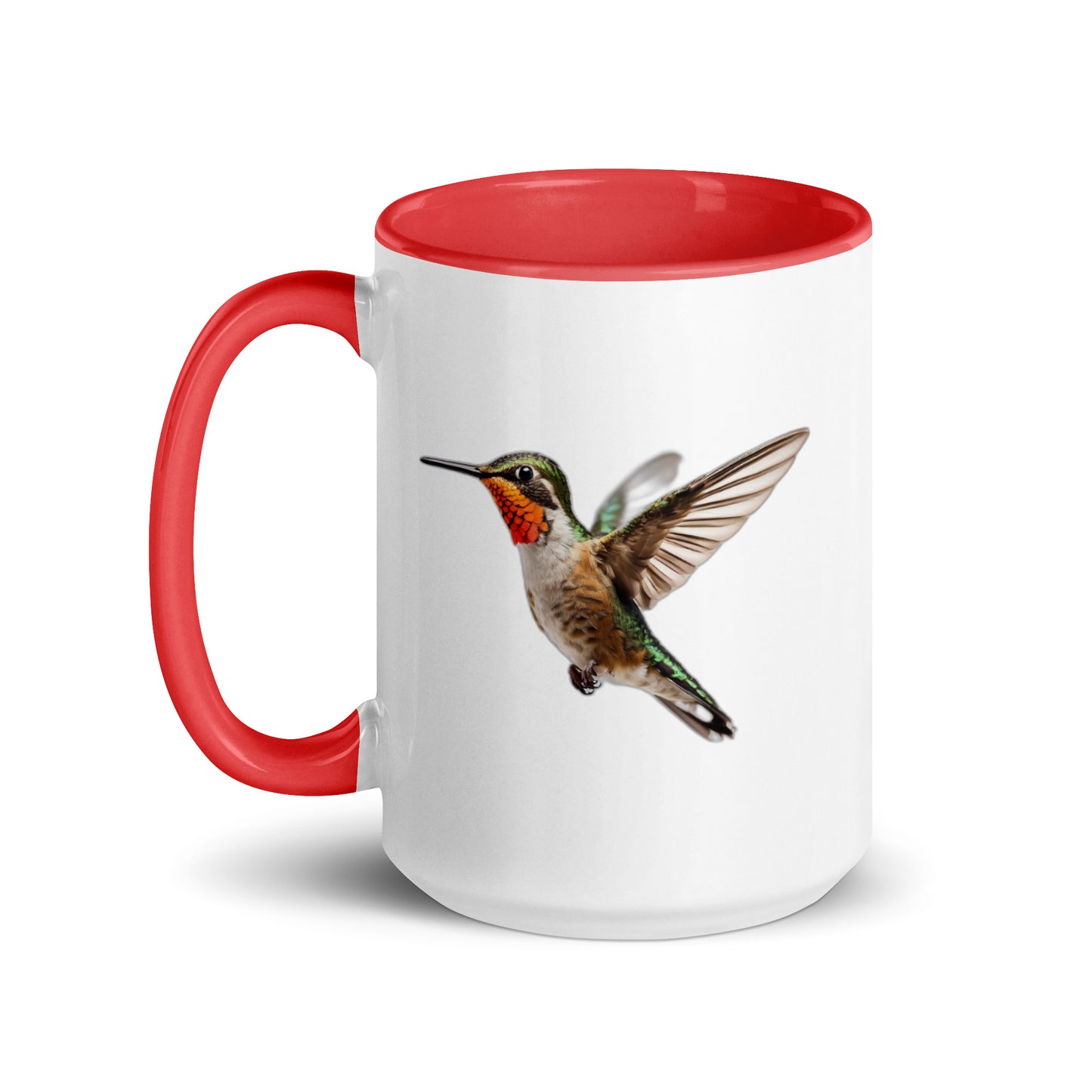 Vibrant Hummingbird Mug: Small Hearts, Big Love