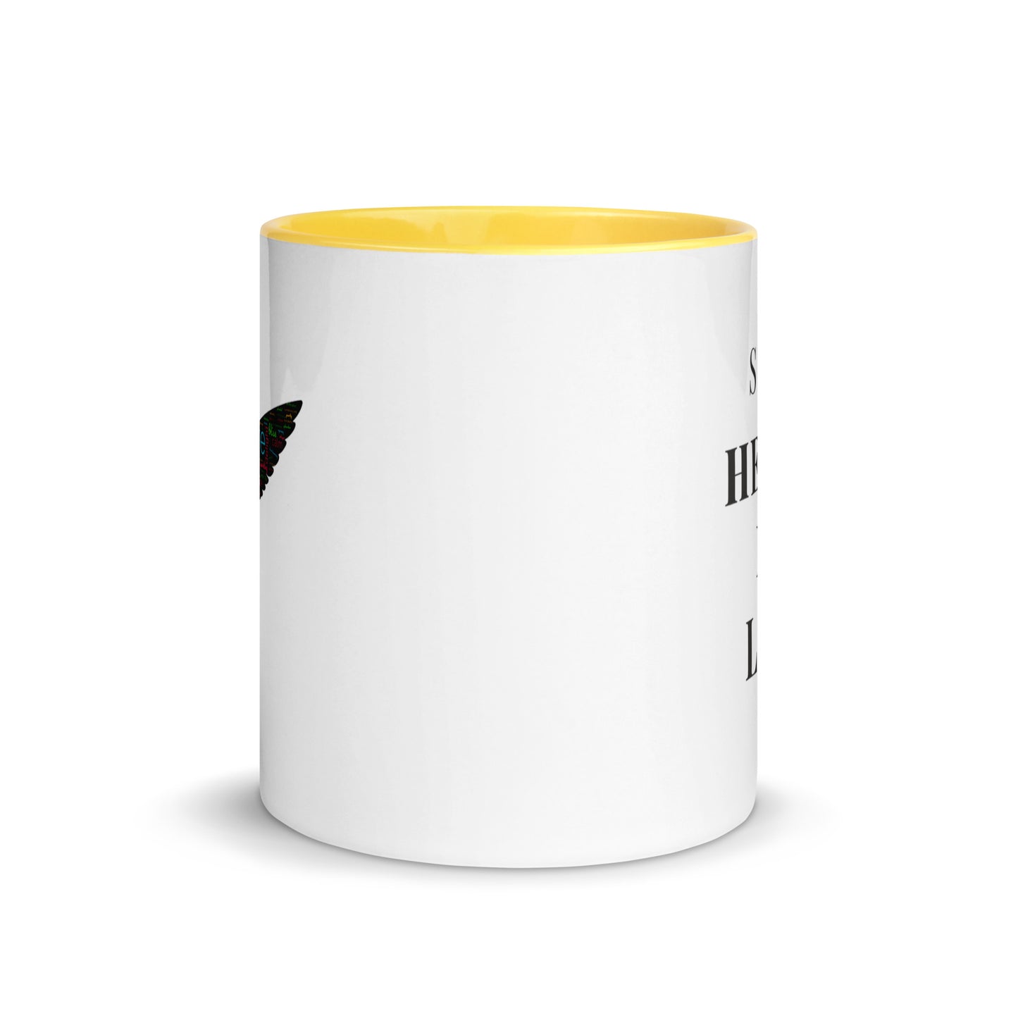 Beautiful Design Hummingbird Mug with Colour Inside Capturing the True Essence: Small Hearts, Big Love