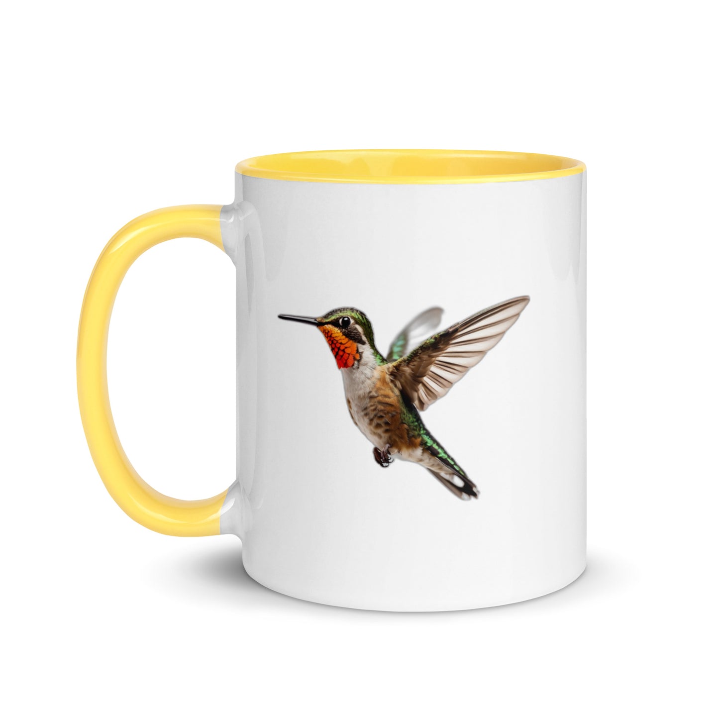 Vibrant Hummingbird Mug: Small Hearts, Big Love